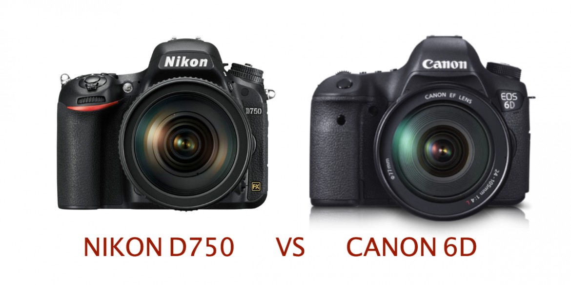 nikon d750 vs canon 6d