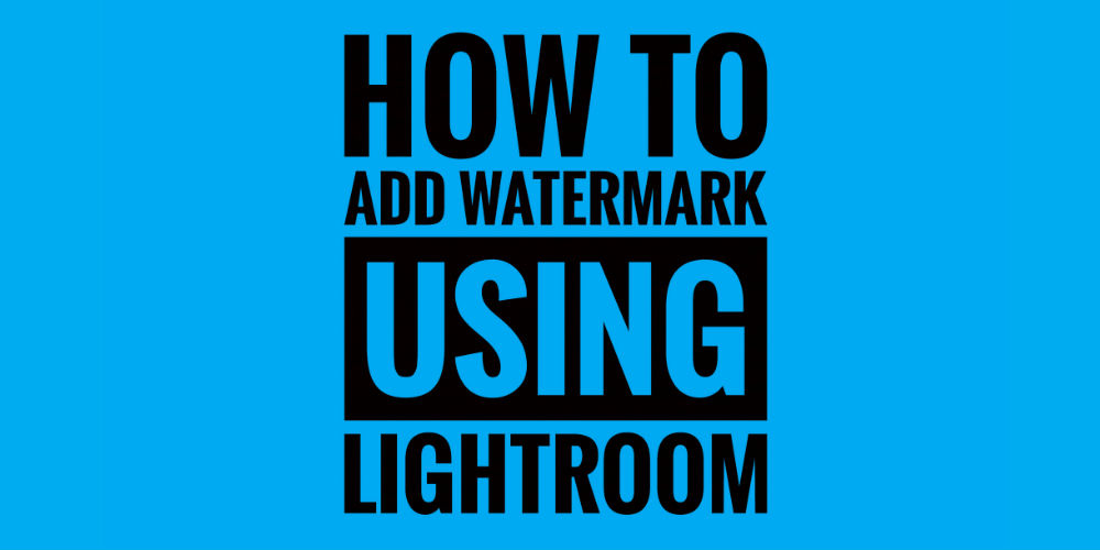 lightroom watermark